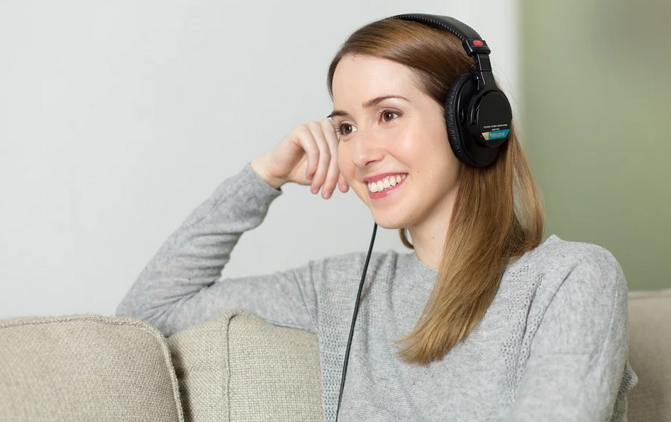 listening music
