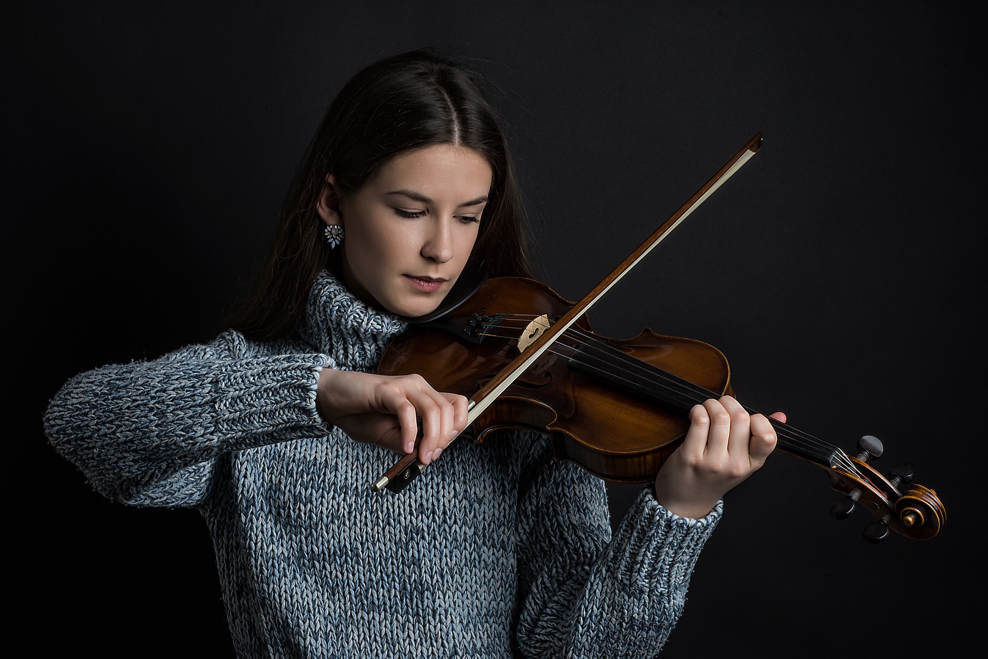 Playing Violin