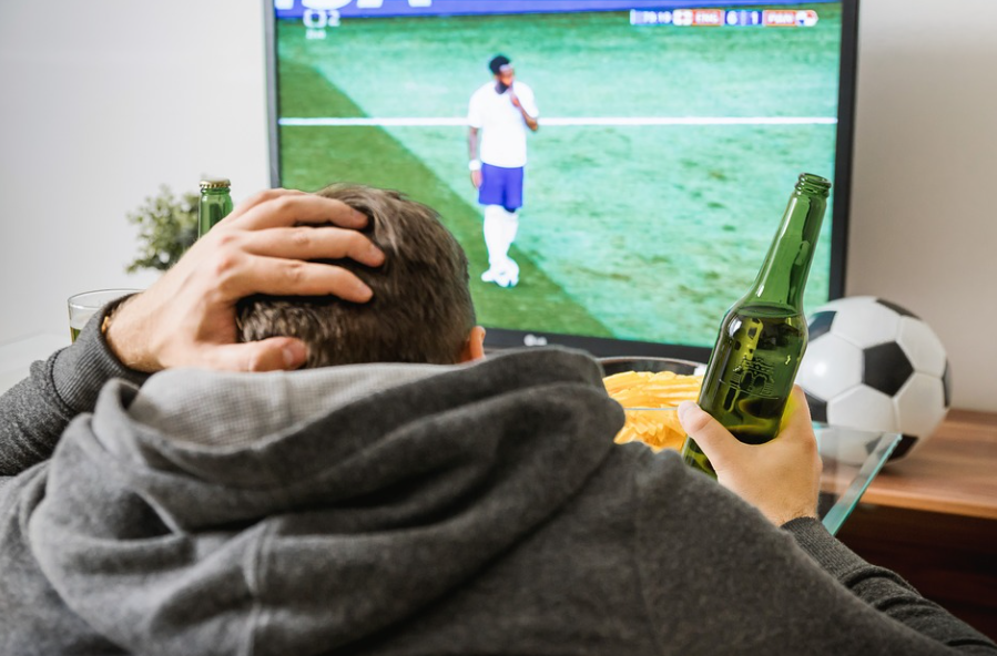 watching sports